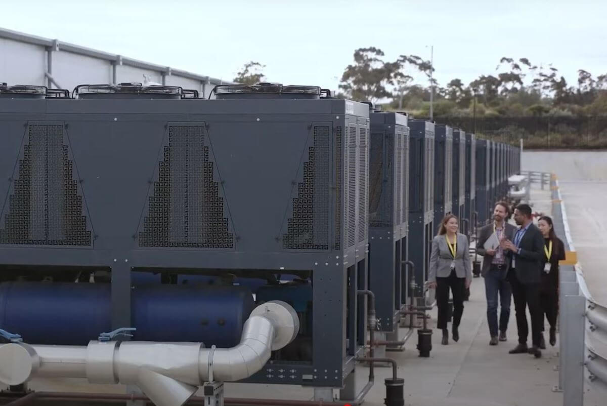 Inspection of a data centre