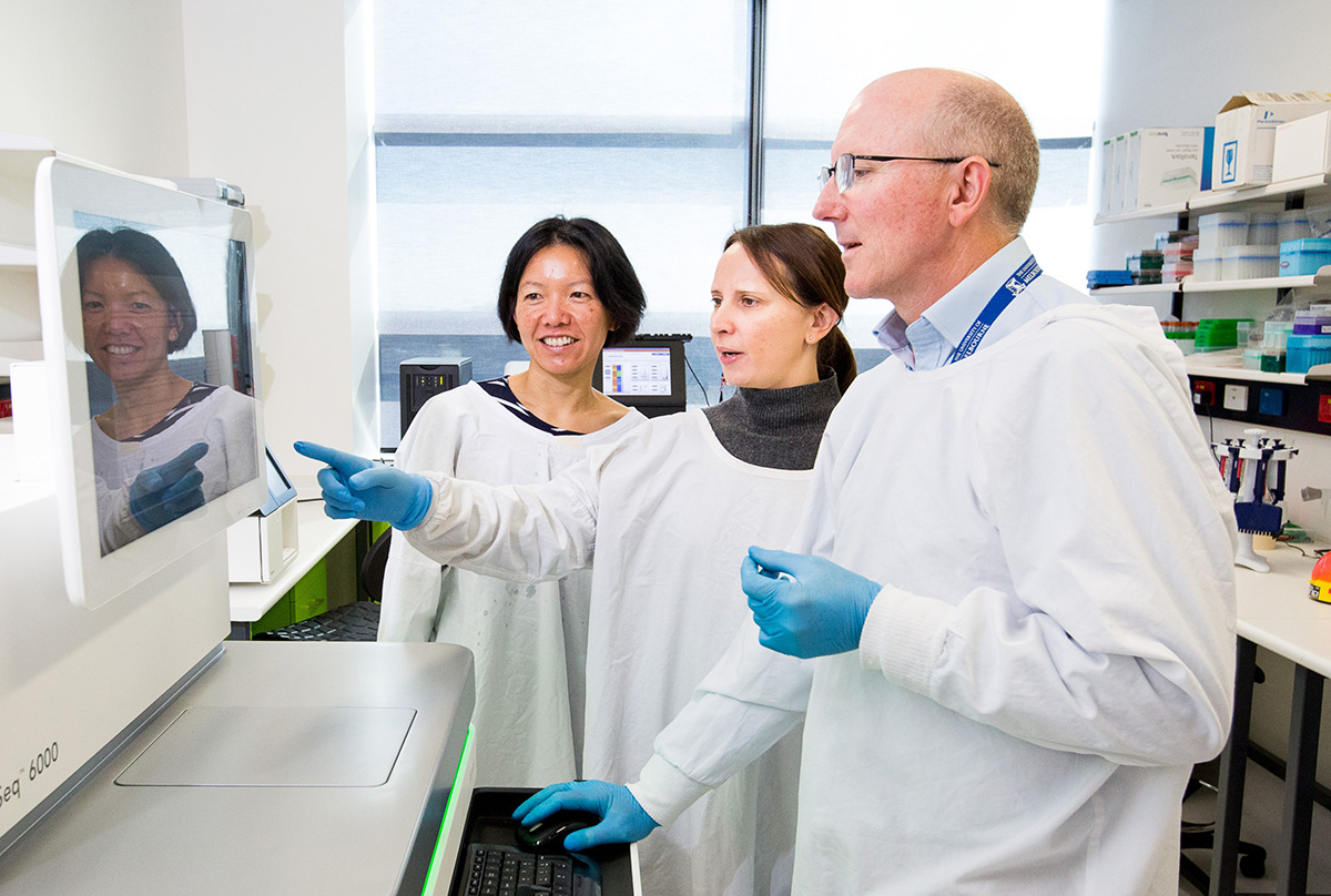 Biotech scientists at University of Melbourne
