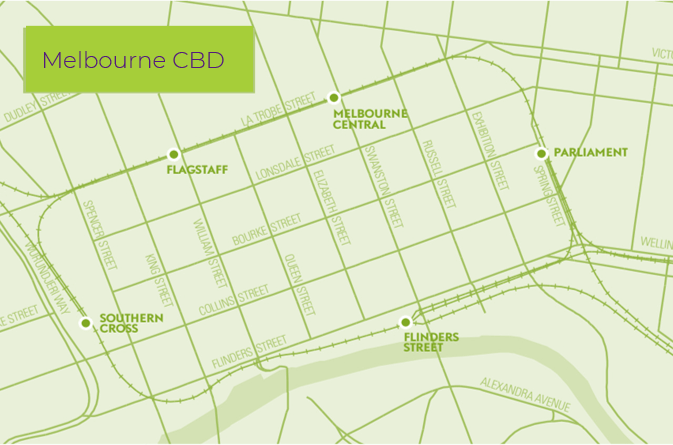 Melbourne CBD (Central Melbourne)