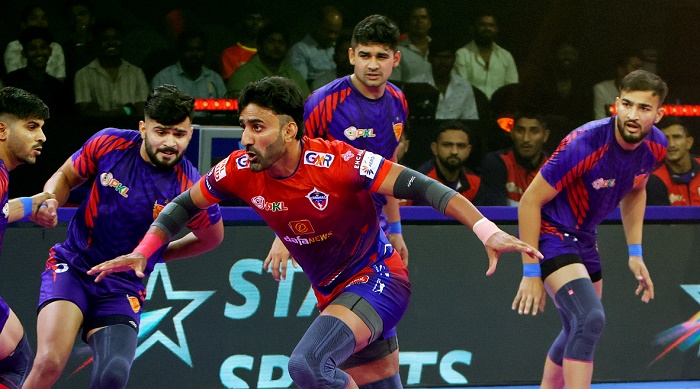 Pro Kabaddi League Melbourne Raid- Surender Gill match action