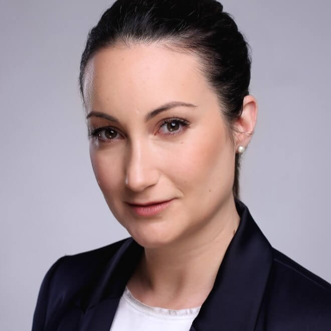 Portrait photo head shot of Ms Naïla Mazzucco - new Commissioner for Victoria Southeast Asia