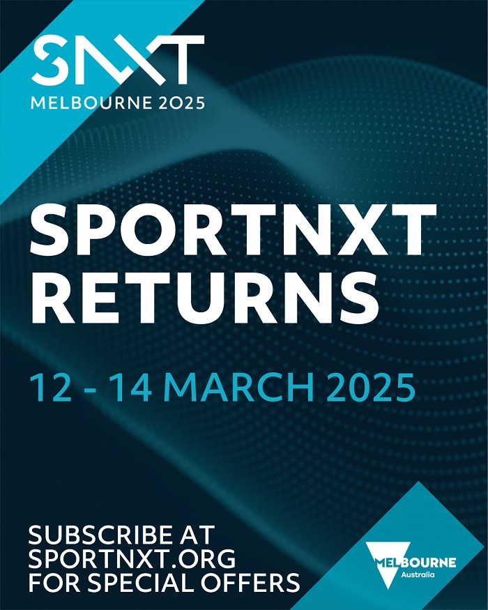 SPORTNXT 2025 Announcement graphic