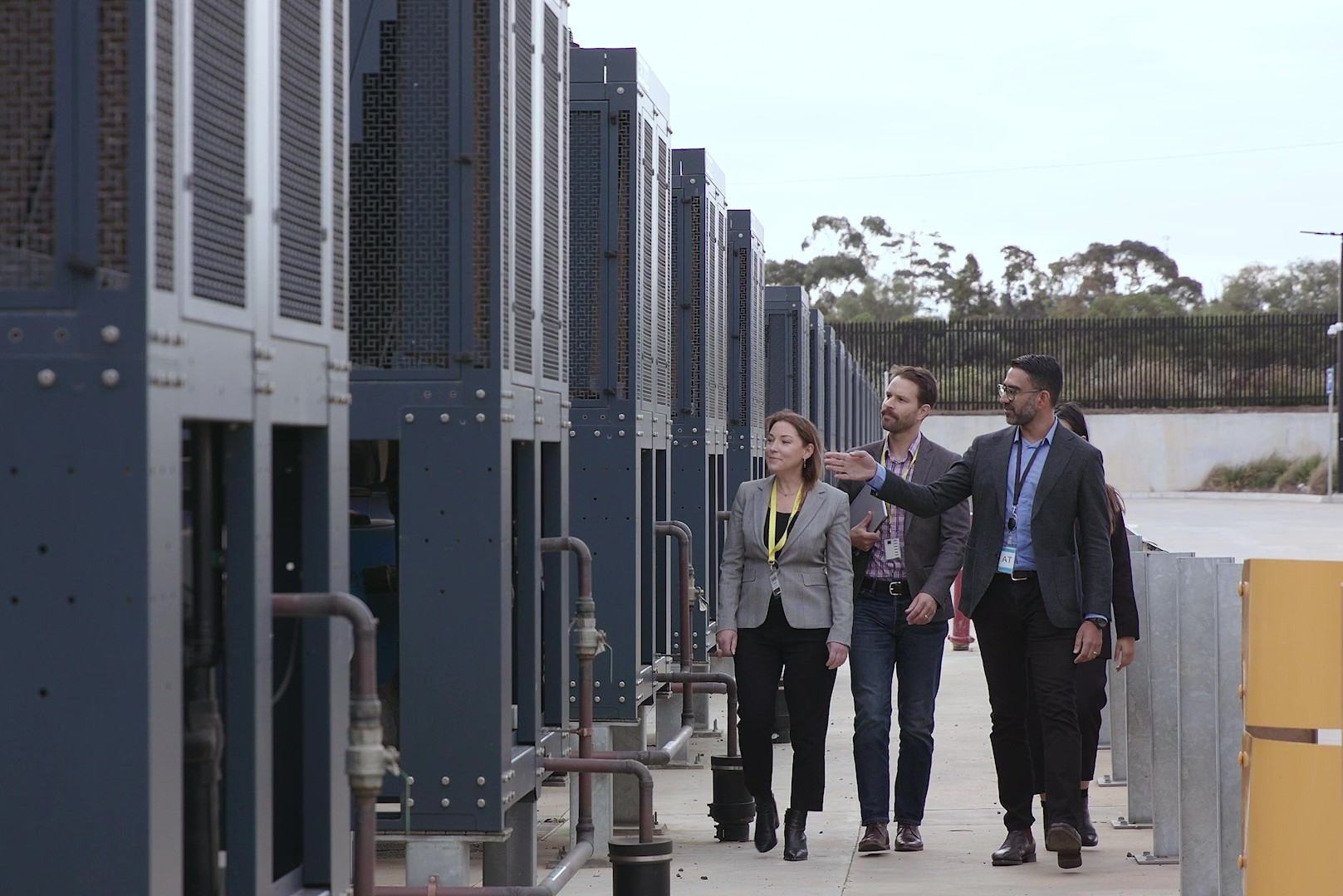 Group inspecting machinery